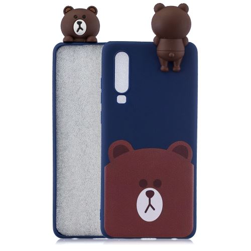 Coque en TPU impression de motifs de poupées mignonnes en 3D donner pour votre Huawei P30