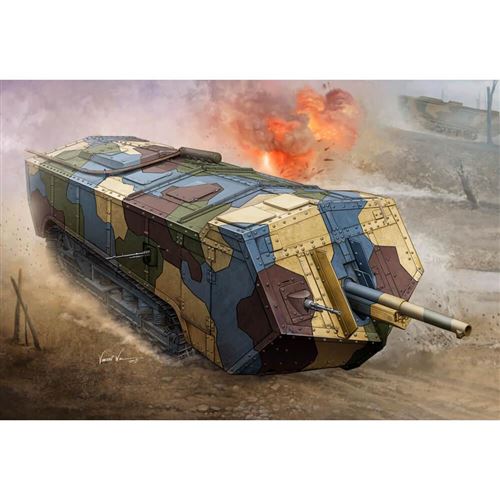 Maquette Hobby Boss Saint Chamond Medium - 1/35 - Maquette militaire