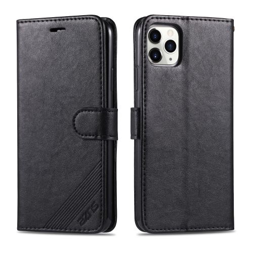 Etui en PU noir pour votre Apple iPhone 11 Pro Max 6.5 pouces