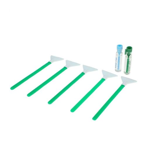 VISIBLEDUST Kit 5 spatules vertes 1.3x (20mm) + 1x VDust Plus + 1x Smear Away