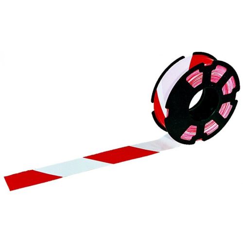 Rubalise Rubaplast Rouge Et Blanc Sur Flasque 50 Mm * 500 M Sofop Taliaplast - 540501