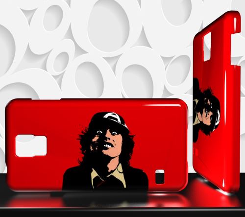 Coque Design Samsung Galaxy NOTE 3 - AC/DC - ACDC - ANGUS YOUNG - Réf 04