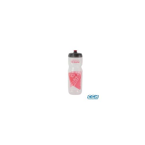 Bidon zefal shark 80 translucide/rouge 800ml
