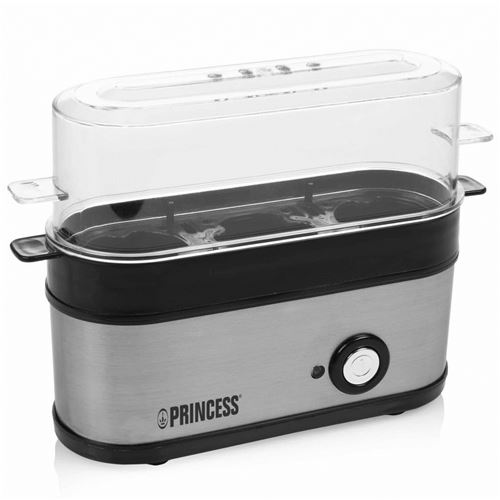 Princess Cuiseur à œufs 200 W Noir