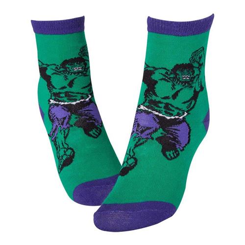 Marvel Official Hulk Smash Socks