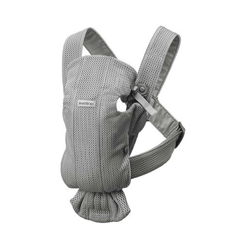 Babybjorn - Porte-bébé Mini, Gris, Mesh 3D -