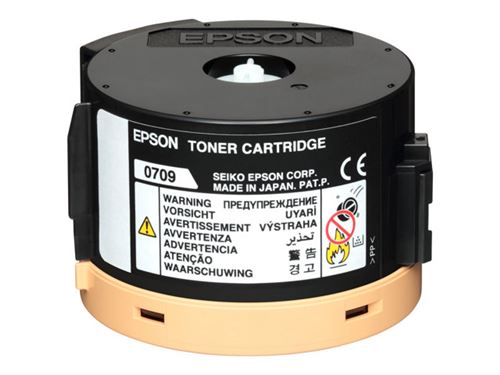 Epson 0709 - noir - originale - cartouche de toner