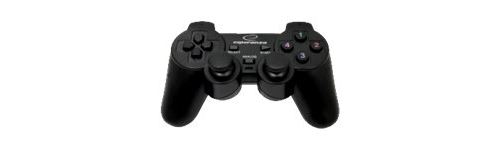 Esperanza - Spelpad - 12 knoppen - met bekabeling - voor Sony PlayStation 2, PC, Sony PlayStation 3