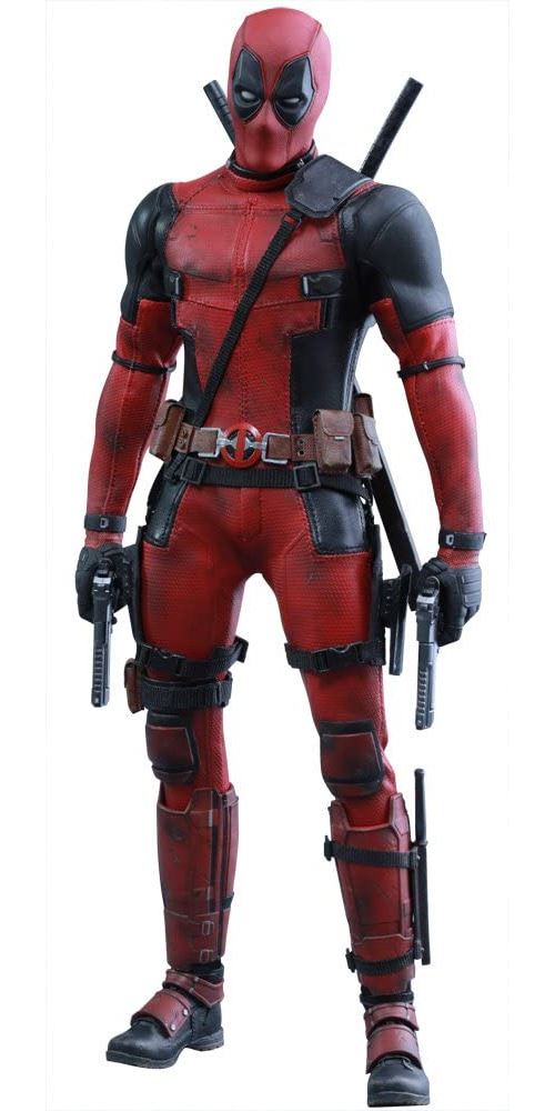 Marvel Comics Movie Masterpiece Deadpool 1/6 Scale Plastic Painted Figure Action Figure By Hot Toys