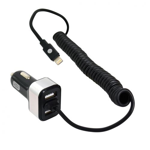 Carpoint Chargeur voiture 12V / 24V 2 x USB 5.8A