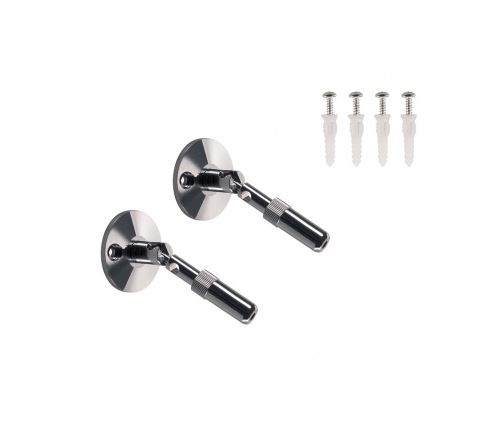 Tendeurs moyens pour câble tendu t.b.t, chrome, 2 pièces, 10 cm