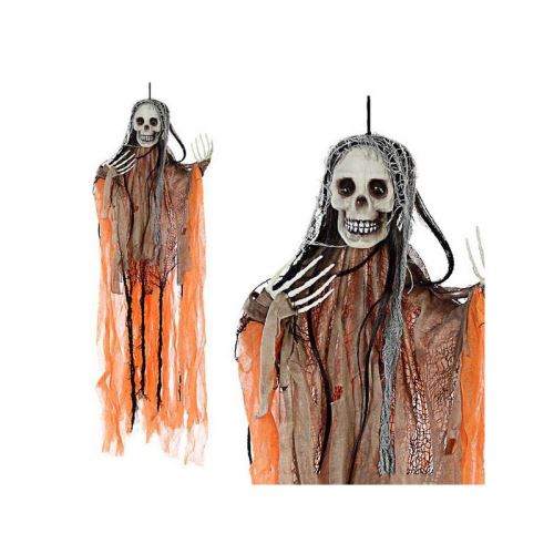 Pendentif de squelette (90 cm) Orange
