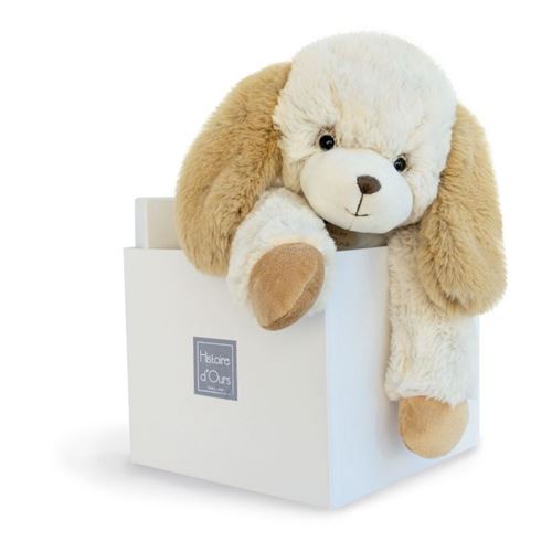 Histoire d'ours - SOFTY - CHIEN ECRU PM
