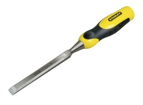 Ciseau à Bois Manche Bi-Matière 12 X 125Mm Longueur Totale 310Mm - Stanley - 0-16-873