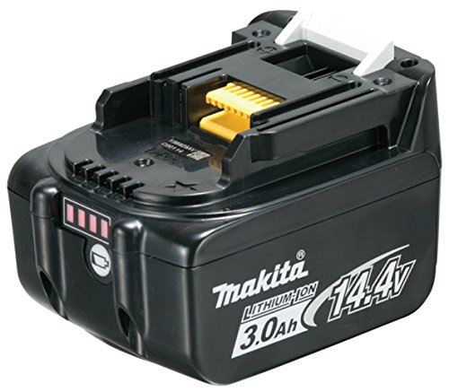 Makita 197615 – 3 Lithium-Ion 3000 Mah 14.4 V Rechargeable Battery – Rechargeable Batteries (Lithium-Ion (Li-Ion), 3000 Mah, Power Tool, 14.4 V, Black)