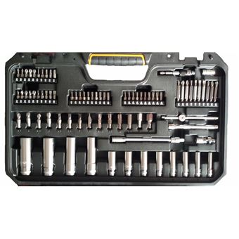 Coffret Cle A Cliquet 122 Pieces Magnusson Clique 1 2 Et 1 4