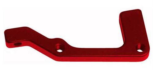 Massi Freins Massi Disc Brake Adapter Rear 180 Mm Rojo 180 mm