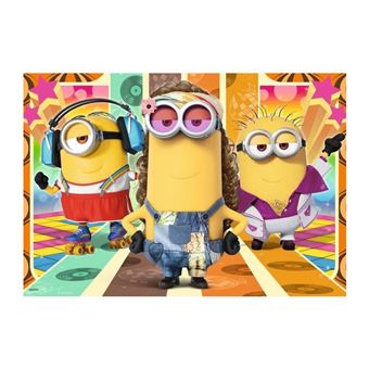 Puzzle enfant Ravensburger Les Minions en action Minions 2 2x24 pièces