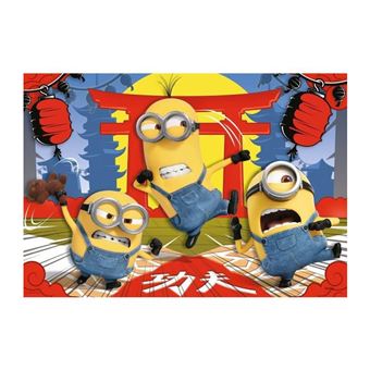 Puzzle enfant Ravensburger Les Minions en action Minions 2 2x24 pièces