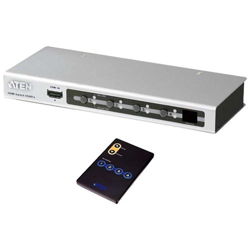 Commutateur HDMI 4 entrées ATEN (VS481A)