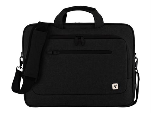 Housse de transport V7 Ctpx1-blk-1e 16 Malette Noir Sacoche D'ordinateurs Portables