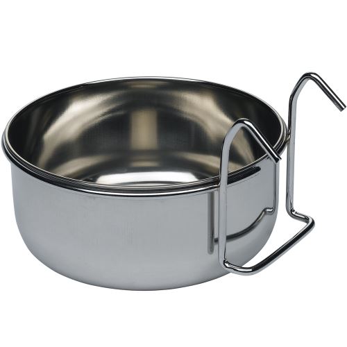 FERPLAST Accessoires pour cages &agrave; oiseaux  SIRIO L304 mangeoire en acier inox