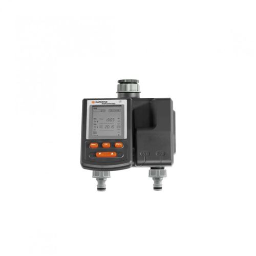 Gardena MultiControl Duo - Minuterie électronique pour l'eau - adapté pour robinets de 26,5 mm et 33,3 mm