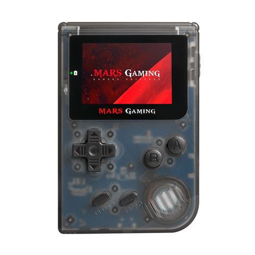 Console RETRO portable Mars Gaming MRBB, 151 jeux, slot microSD, émulateur GBA, Sega, NES