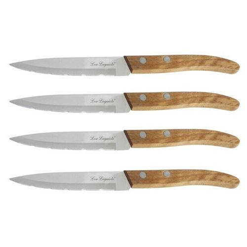 Lou Laguiole - Forest - set de 4 couteaux 'office' bois naturel