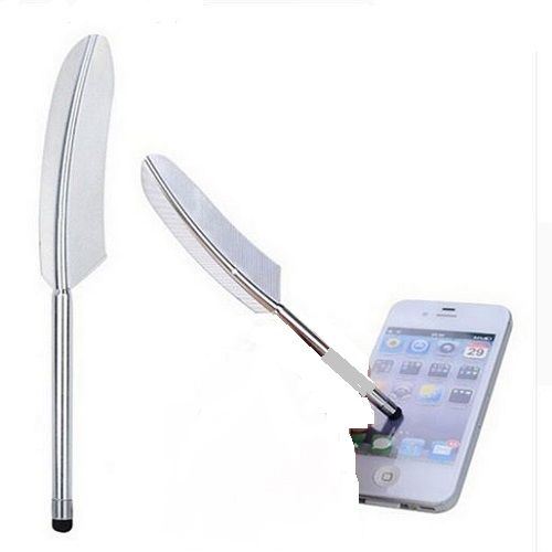 Stylet plume tactile argent ozzzo pour PiPO Work W3F