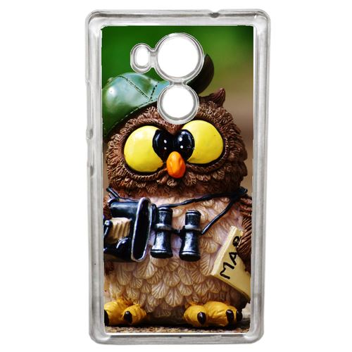 Coque Chouette Compatible Mate 8 Transparent