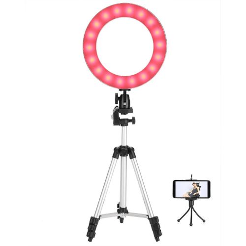 10 LED anneau de remplissage lumière avec support Dimmable LED kit de lumière de remplissage pour le maquillage en direct vidéo