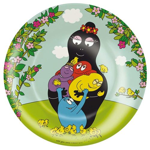 Barbapapa Famille Barmamama Multicolore 20 cm