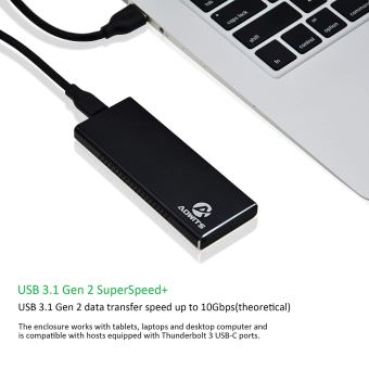 Disque dur externe portable de type C USB 3.1 compatible avec PC