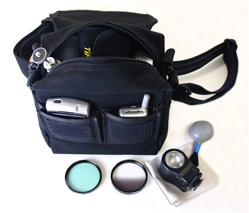 Domke F-5XA Small Shoulder Sacoche pour appareil photo avec ceinture Noir