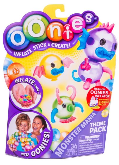 Oonies S1 Thème Recharges Monster Mania