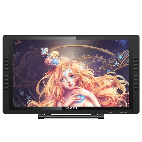 Tekentablet met Scherm - XP-PEN Artist22E Pro - Werkgebied 21,5 inch - 16 Sneltoetsen - IPS Bewaken - 8192 Drukgevoeligheid - Oplaadbare Stylus
