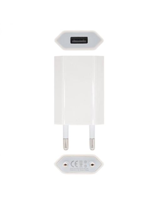 Chargeur mural NANOCABLE 10.10.2001 iPod iPhone Blanc