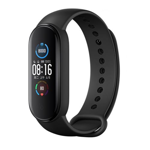 Xiaomi Bracelet connectée Mi Band 5, Compatible Android, IOS - Noir
