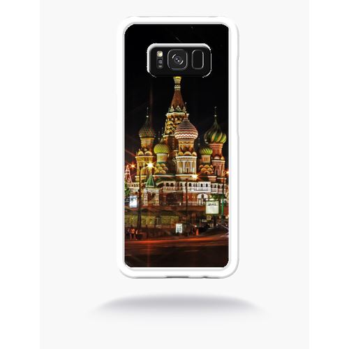 Coque Moscou Compatible Samsung S8 Bord Transparent