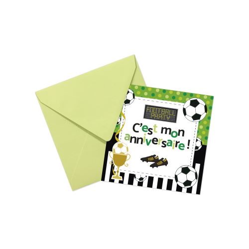8 Cartes Invitation Enfant C Est Mon Anniversaire Football Carte De Vœux Achat Prix Fnac 8 Cartes Invitation Enfant C Est Mon Anniversaire Football Carte De Vœux Achat Prix Fnac
