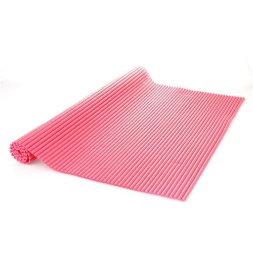 Tapis salle de bain 65x90cm Framboise