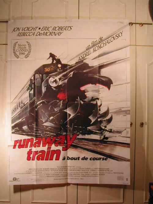 Runaway Train a bout de course - affiche pliée - 116x158 cm - AFFICHE / POSTER