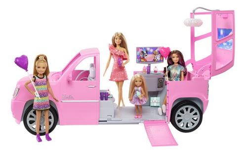 Barbie Limo 4 Poupees Moyenne Figurine Achat Prix Fnac