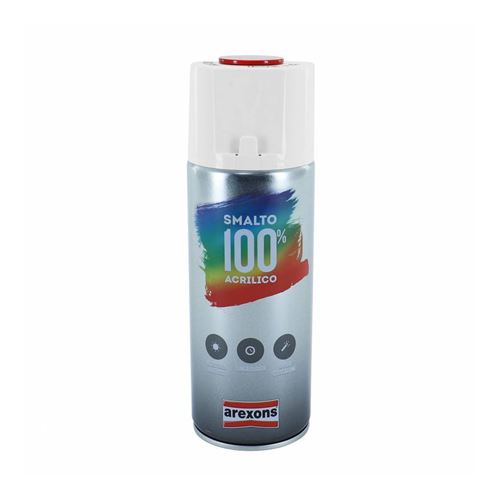 Bombe de peinture arexons acrylique 100 rouge aerosol 400 ml (3614)