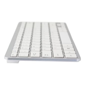 R-Go Compact Clavier, QWERTY (ES), blanc, filaire - Clavier - USB - QWERTY  - Espagnol - blanc - Ensemble clavier/souris - Achat & prix