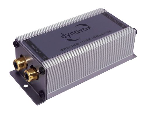 Dynavox 207257 GLI 2.1 stéréo LINE isolateur Noir