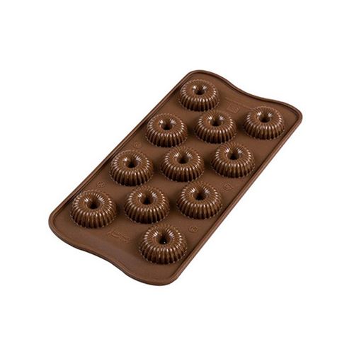 Silikomart - Moule en silicone pour 11 Choco Crown - 3 cm - Image 2