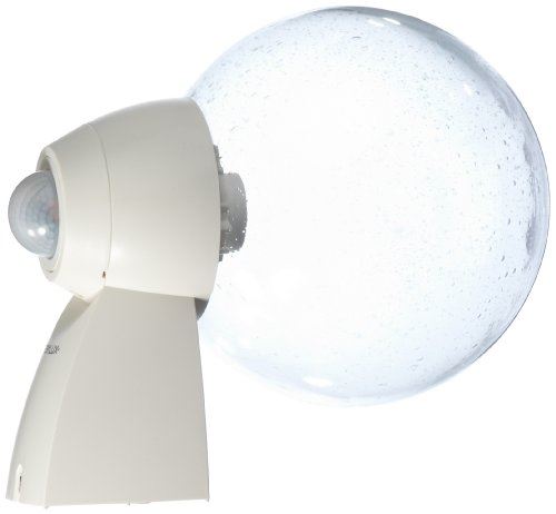 Esy-lux el10026102 luminaire automatique avec détecteur de mouvement 130° 100 w e27 blanc