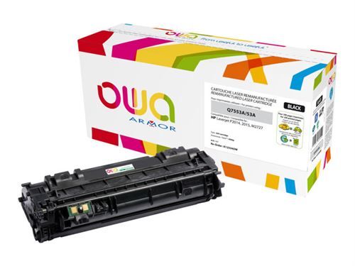 OWA compatible remanufacture cartouche de toner alternative pour : HP Q7553A